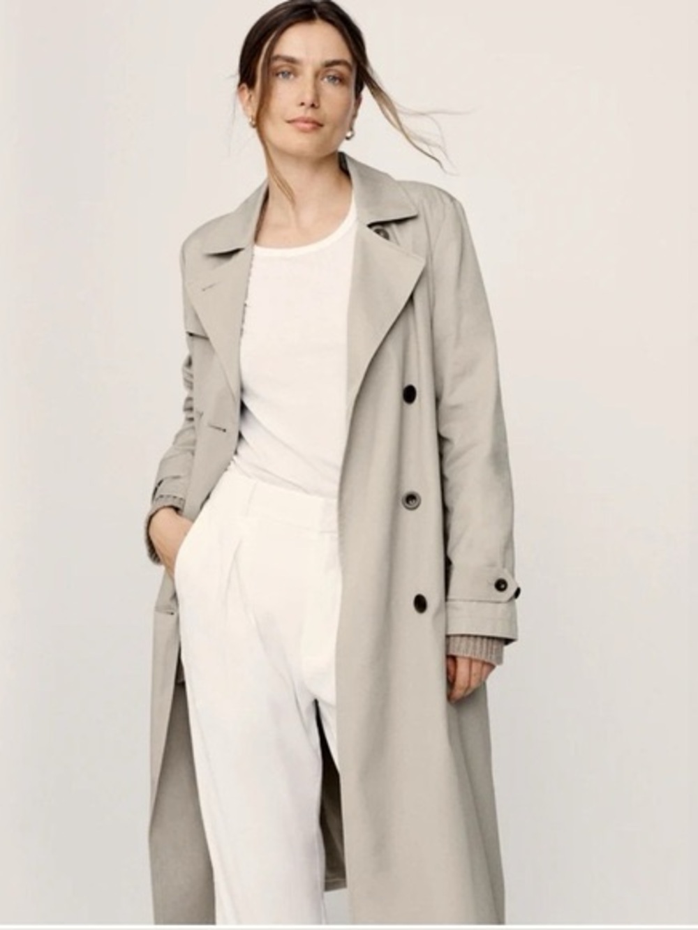 Jenni Kayne Double Breasted Trench Coat